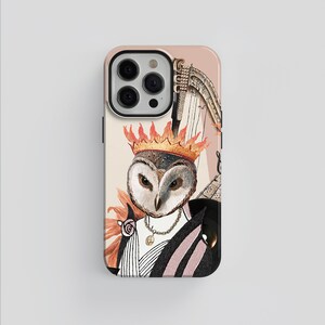 Sir Owl Abstract Collage Phone Case: iPhone & Samsung Galaxy