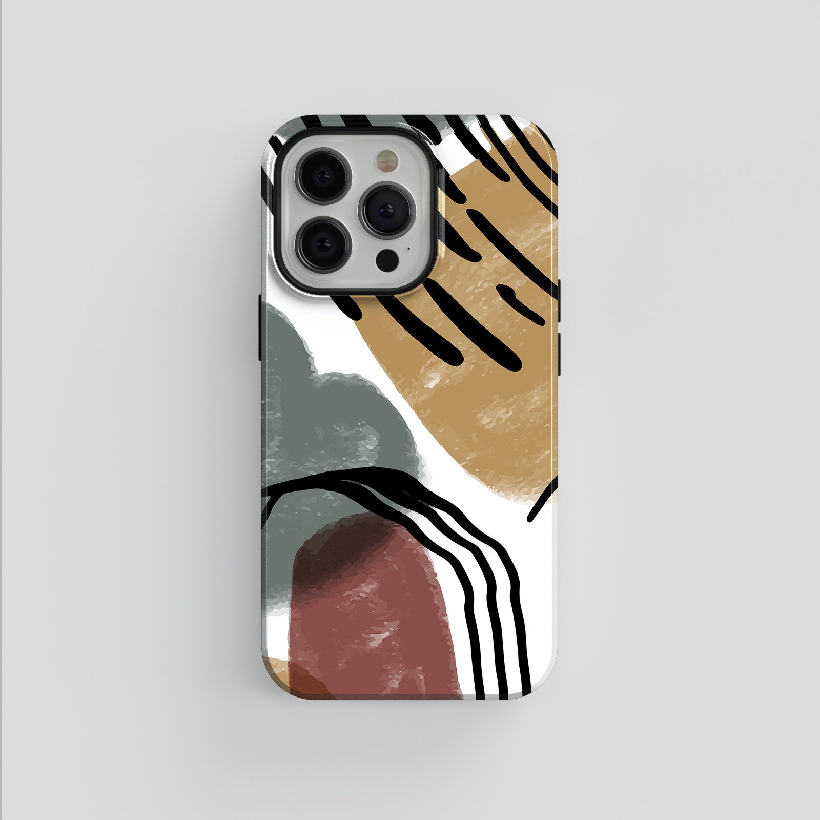 Boho Abstract Earth Shockproof Cell Phone - Etsy