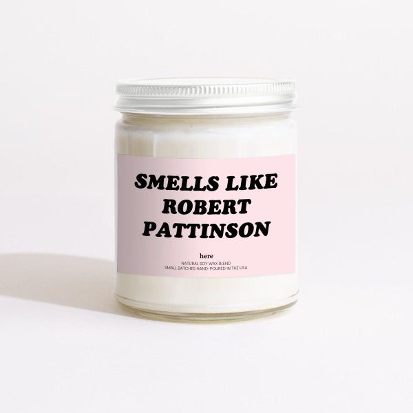 Robert Pattinson Etsy