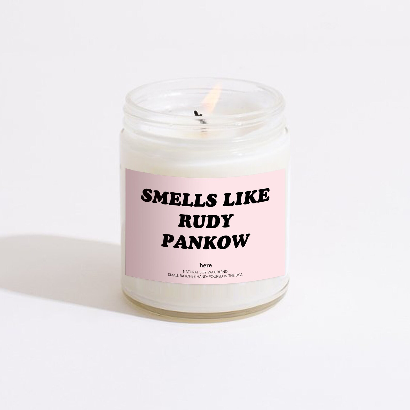 Smells Like Rudy Pankow Candle Pop Culture Gifts Funny - Etsy