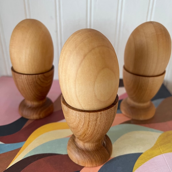 Montessori Egg and Cup Wooden Toy