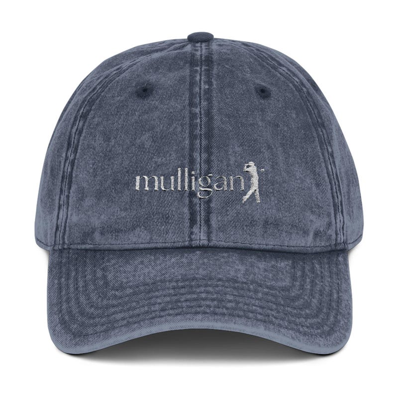 Multigan Cap Mulligan Hat, Vintage Embroidered Cap for Everyday Style, Relaxed ...