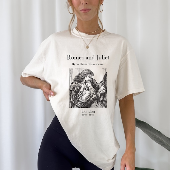 Romeo and Juliet Shirt. Shakespeare shirt. Classic literature shirt. English teacher shirt. Vintage literature shirt. Comfort Colors. ACOTAR