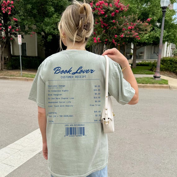 Book Lover Shirt. Funny Book shirt. Bookish shirt. Book lover gift. Booktok. Reading is my favorite sport.  Reader shirt.