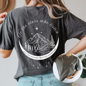 LICENSED ACOTAR shirt. To the Stars who listen shirt. Feyre Rhysand shirt. Velaris Shirt. SJM universe. Book lover shirt. Bookish gift.
