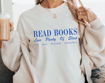 Read Book shirt. Funny book shirt. Comfort Colors shirt. Book lover shirt gift. Romance readers shirt. Cowboy romance.