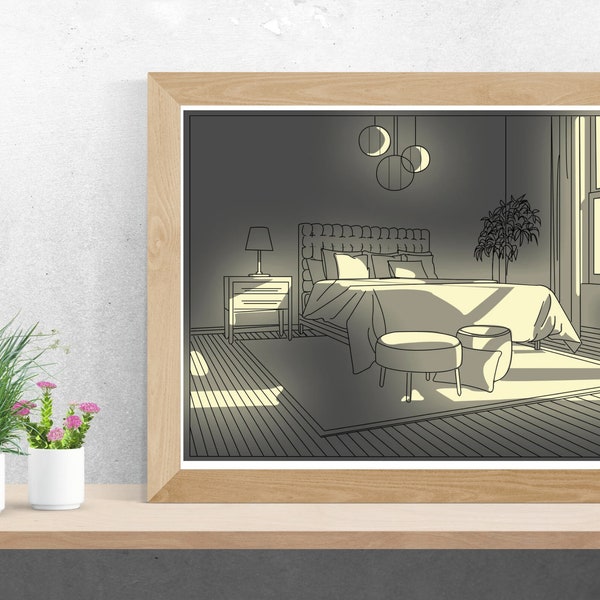 Light Painting Template Etsy