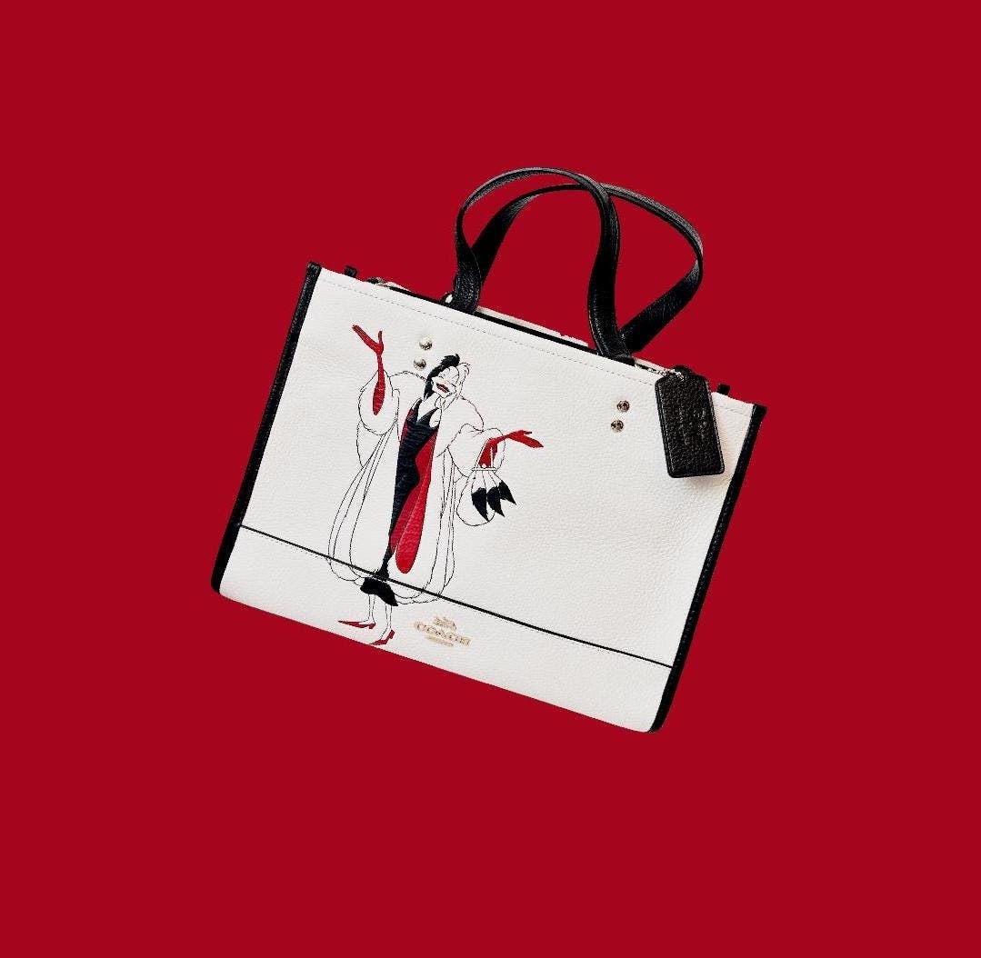Ella Black, White & Red Cruella Crossbody Bag Cruella Herself Would Approve Of Emma Stone main image 4