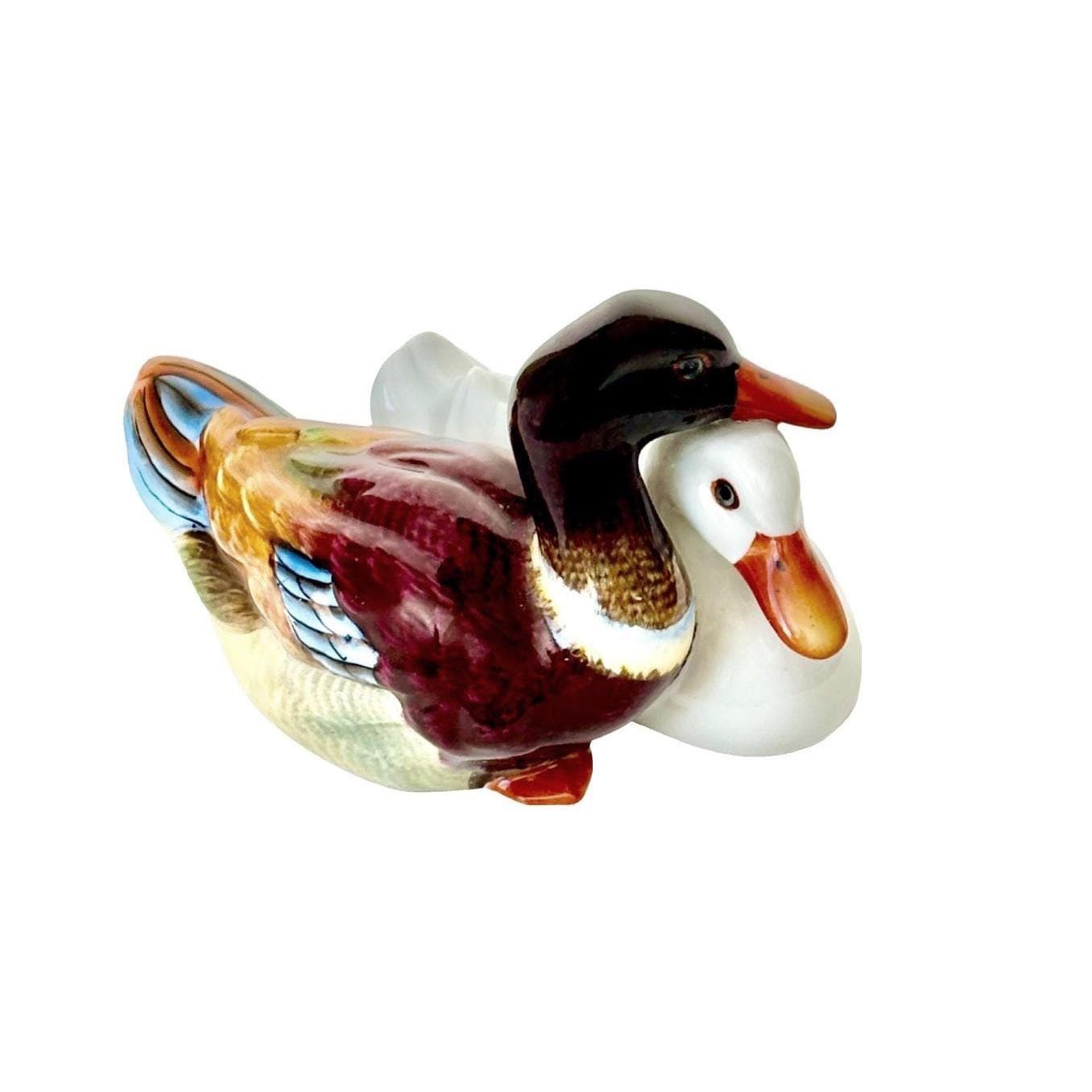 二羽のカモ　Two Ducks　ヘレンド　＃5036　ハンガリー　ヴィンテージ 二羽のカモ Two Ducks ヘレンド ＃5036 ハンガリー ヴィンテージ
