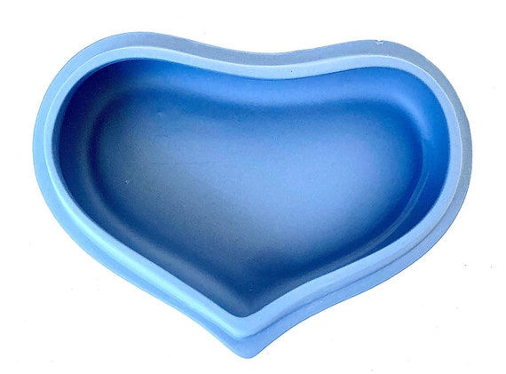 Vintage Wedgwood Jasperware Blue, Heart Shaped Bo… - image 7