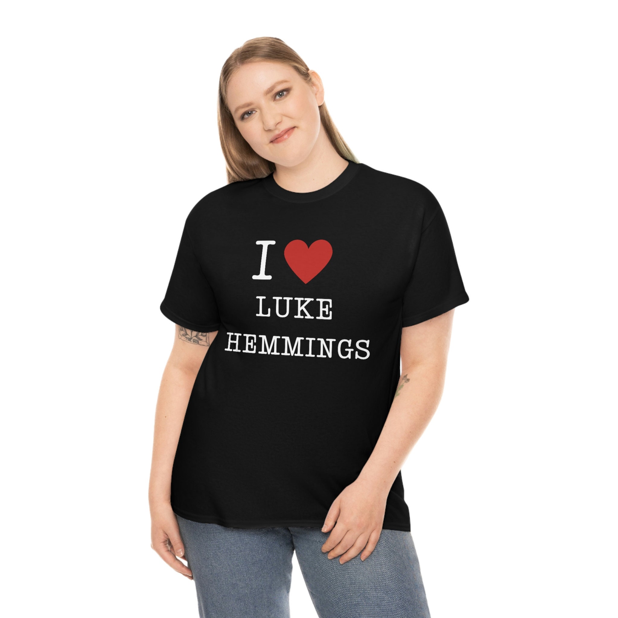 I Love Luke Hemmings Shirt Etsy Canada