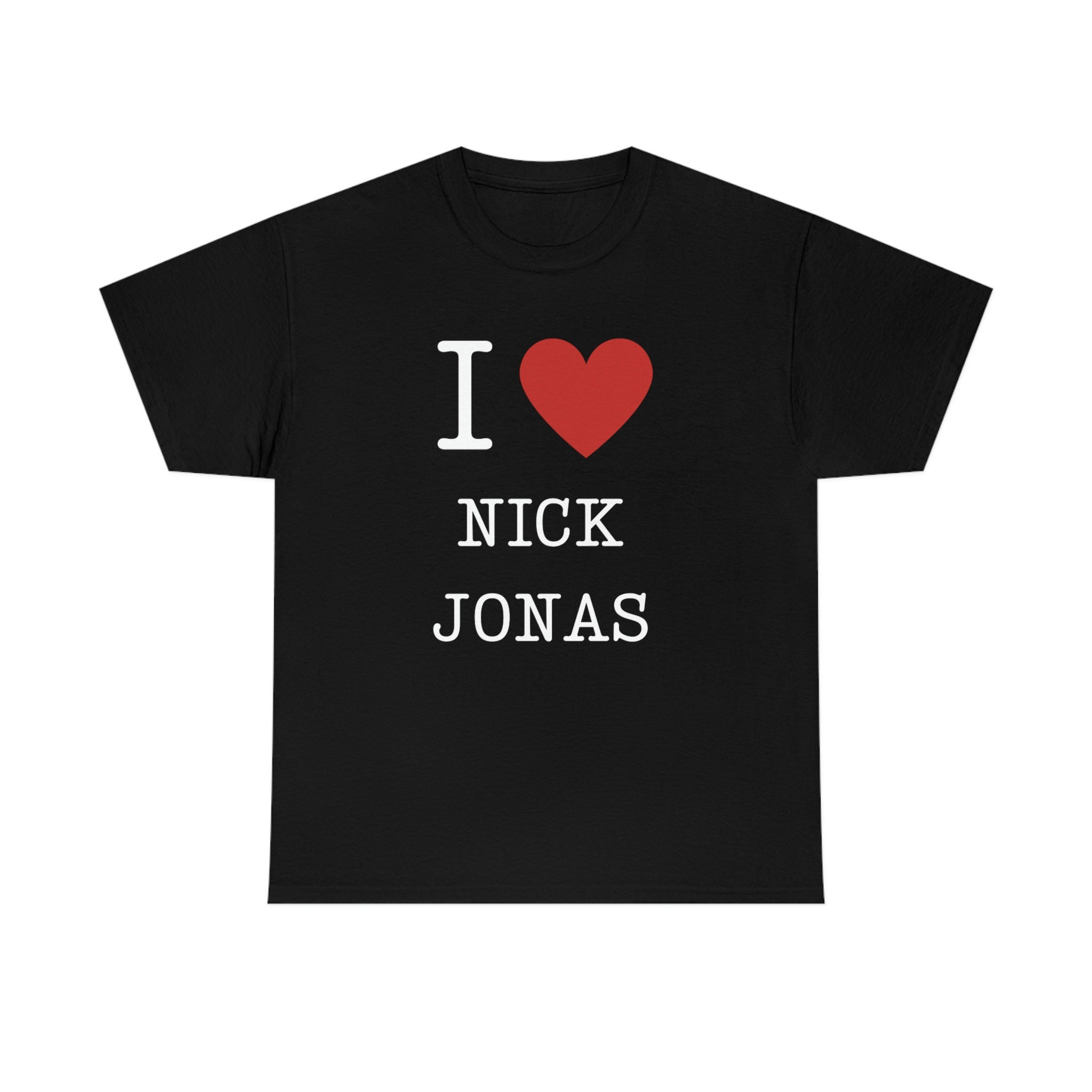 I Love Nick Jonas Shirt - Etsy Canada