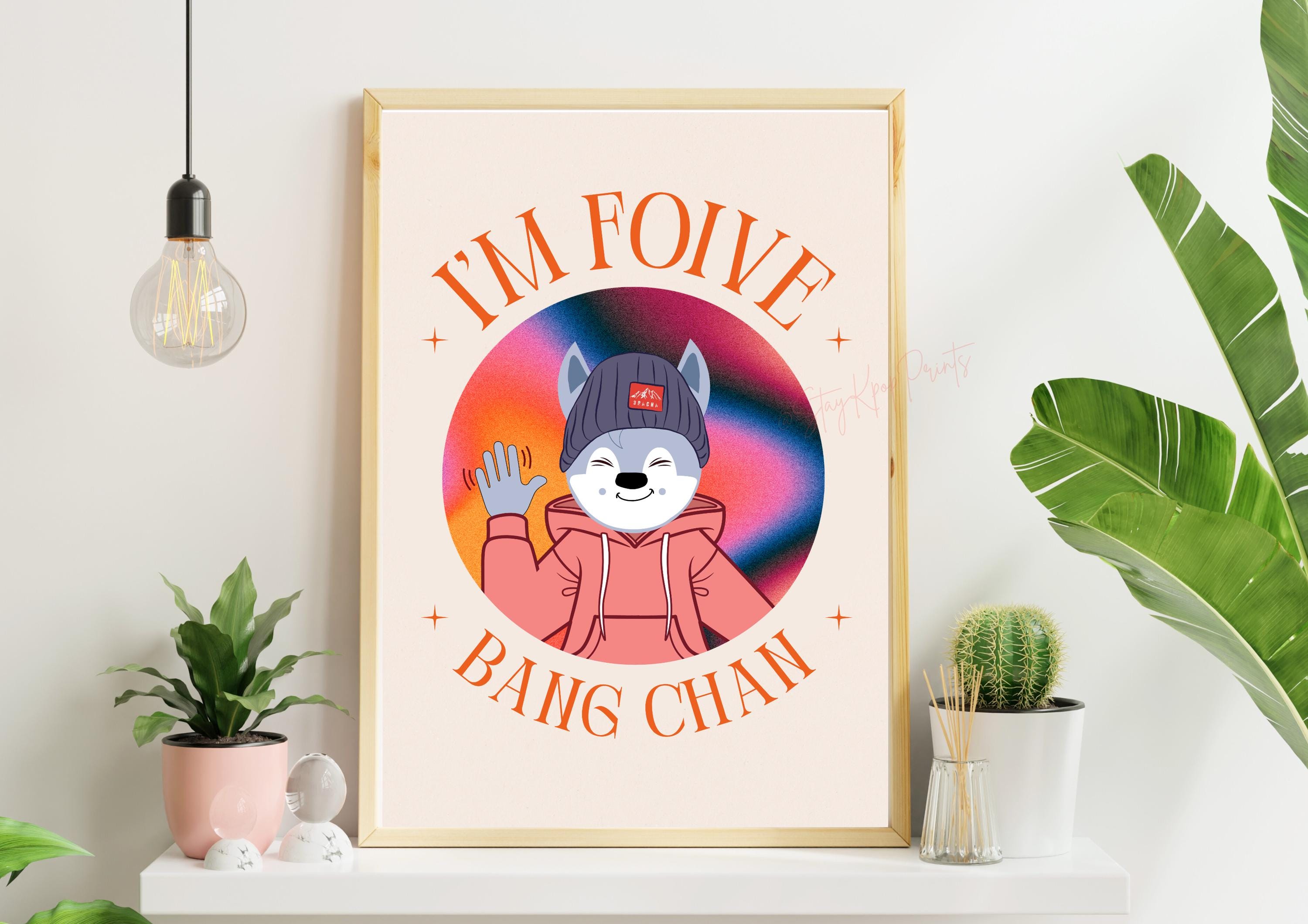 Stray Kids バンチャン「I'm Foive」アートプリント：ウルフチャン