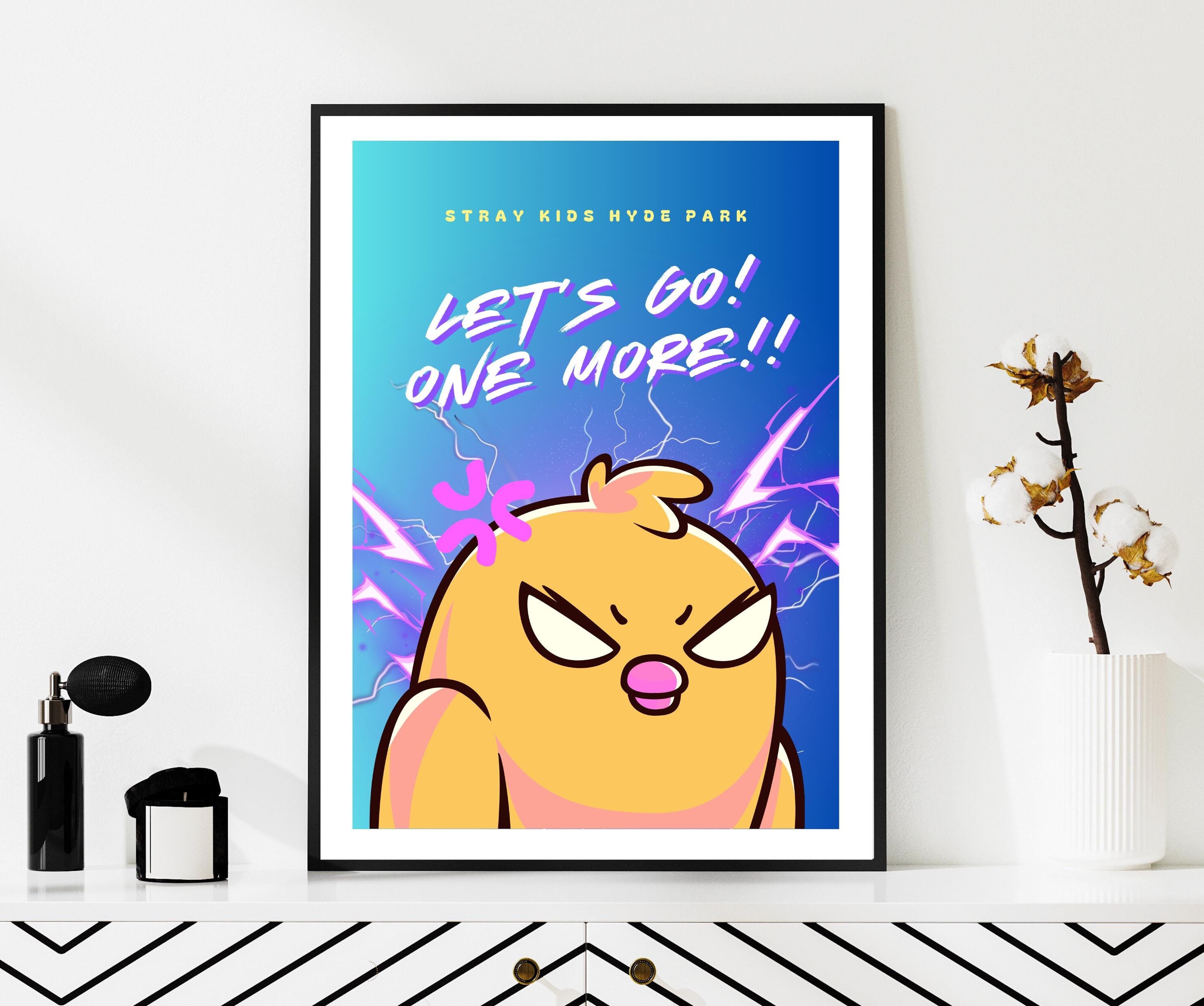 Felix Stray Kids Hyde Park Art Digital Download, SKZ London Poster