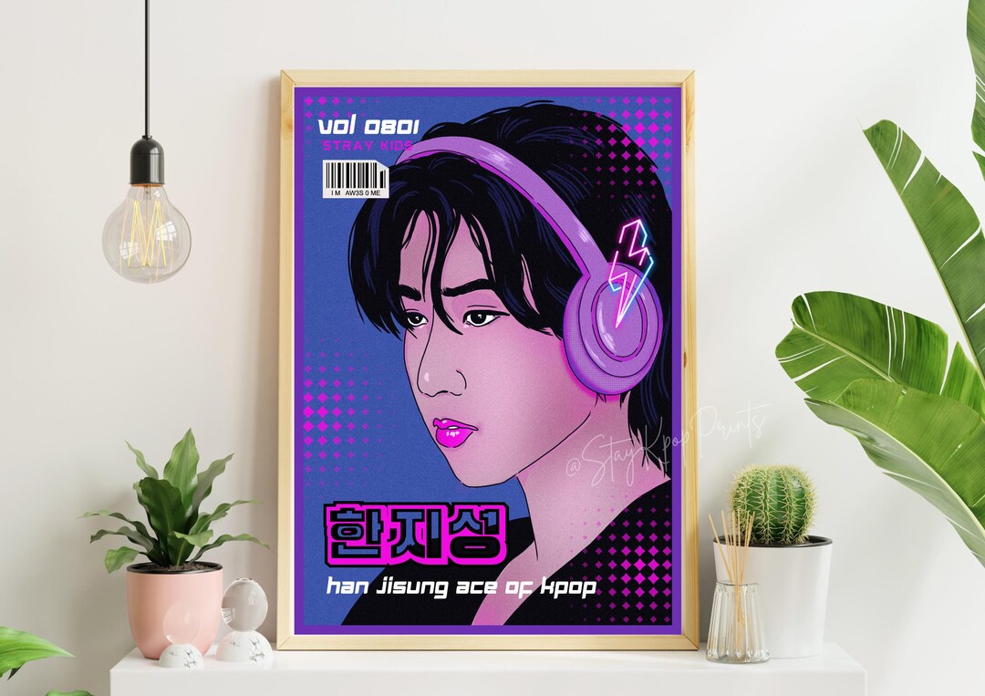 Stray Kids Han Art Print, SKZ Jisung Poster (digital Download