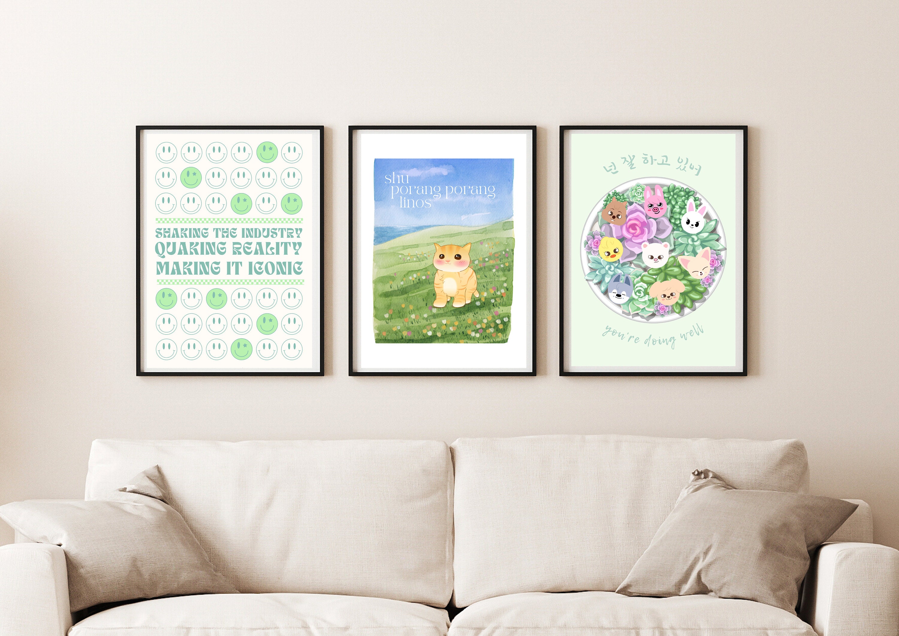 Stray Kids Lee Know Shu Porang Porang Linos Art Print, Digital Download ...