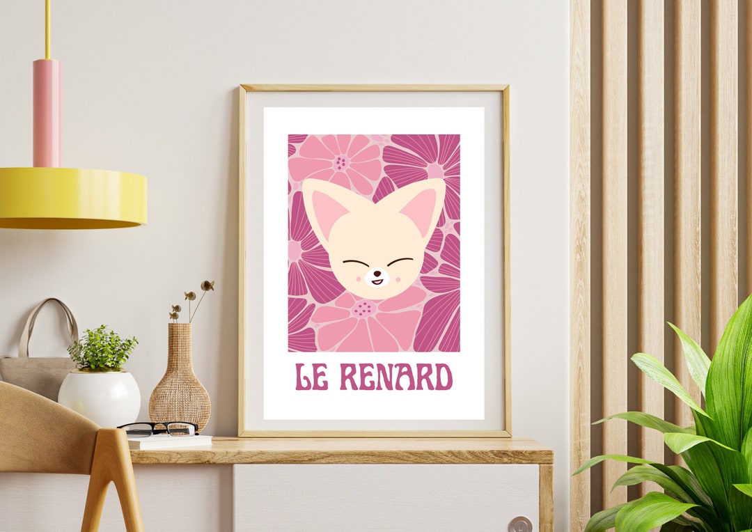 Stray Kids Skzoo Jeongin Foxi.ny Art Print Digital Download, SKZ I.N ...