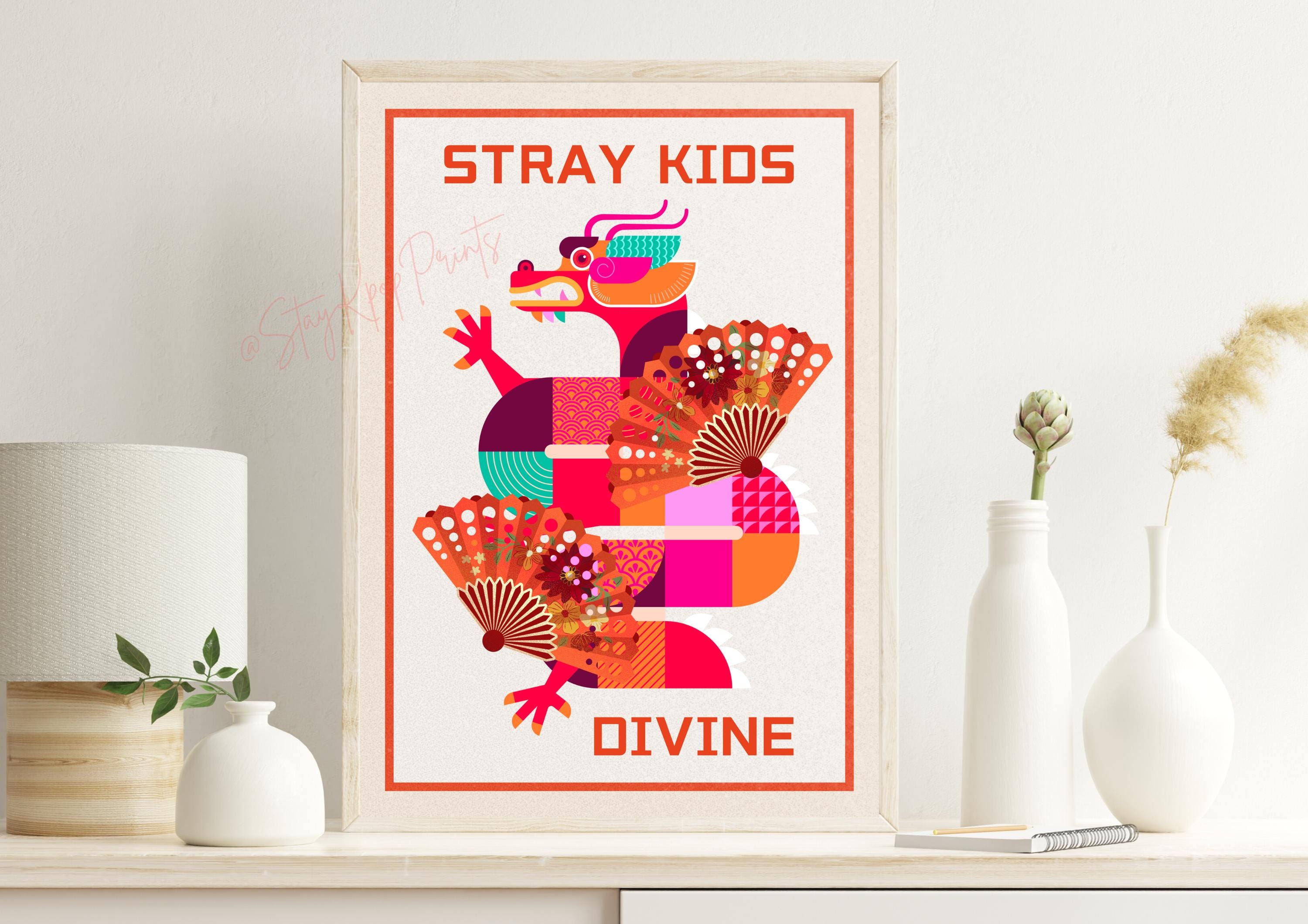 Stray Kids Divine Art Print (digital Download), SKZ DO IT Poster