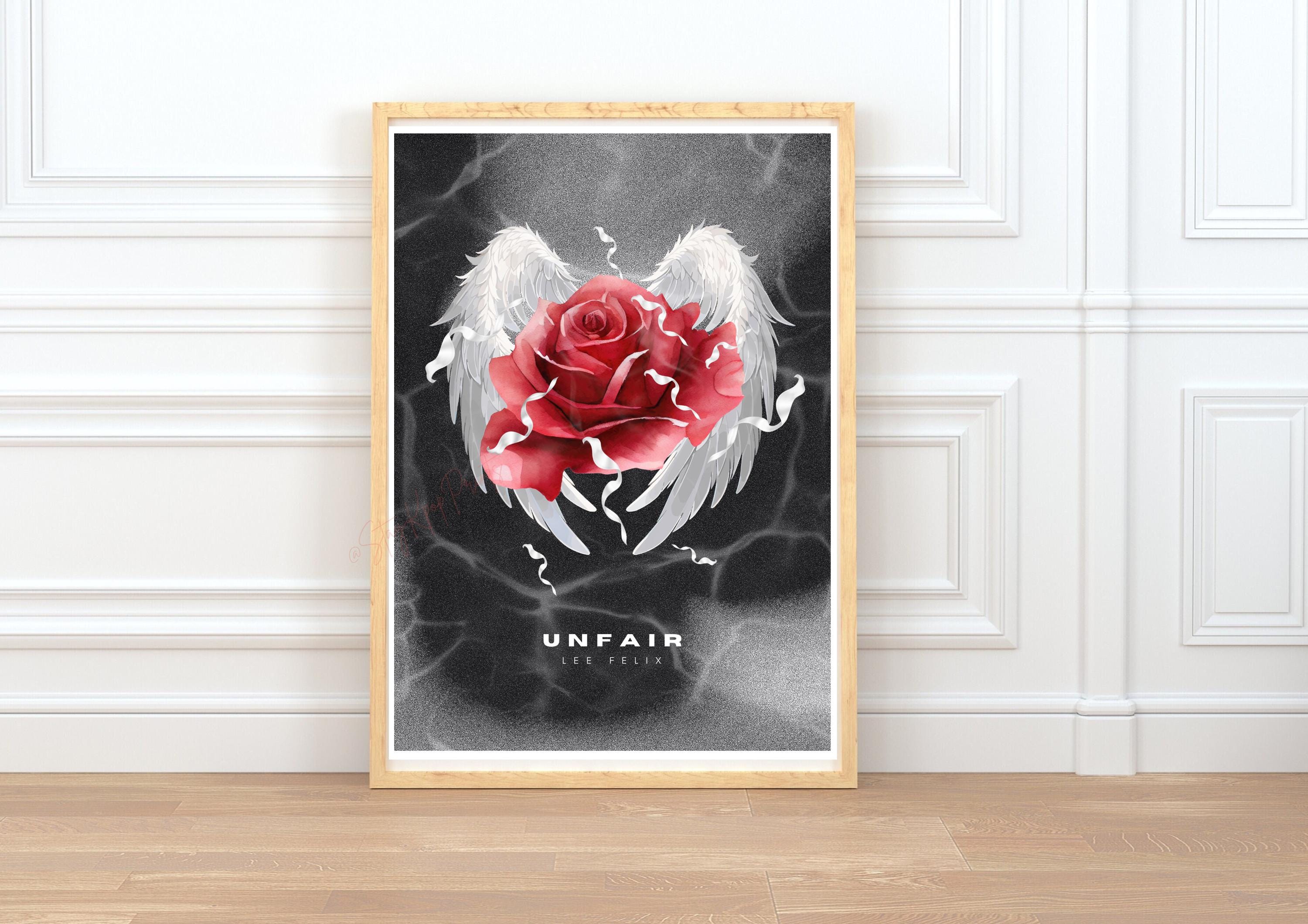 Felix Unfair Art Print Digital Download, Stray Kids Hop Poster, A4