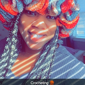 Crochet Ruffle Bucket Hat