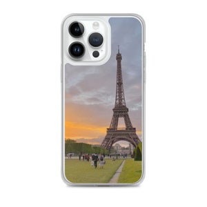 Eiffel Tower; Paris, France iPhone Case (multiple sizes); Sunset Eiffel Tower Phone Case; France Phone Case; Paris Phone Case