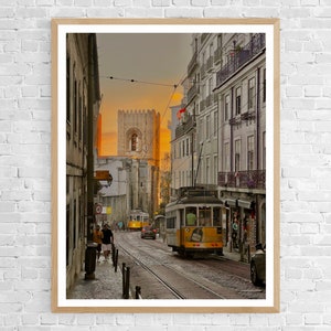 Lisbon, Portugal Travel Poster, Lisbon Wall Art, Lisbon, Portugal Poster, Lisbon Photo, Lisbon, Portugal Poster Print, Lisbon Decor
