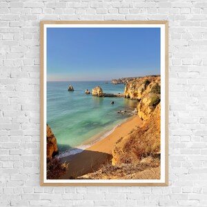 Lagos, Portugal Sunrise Beach Travel Poster; Portugal Beach Wall Art, Portugal Poster, Lagos, Portugal Photo, Portugal Print, Europe Decor