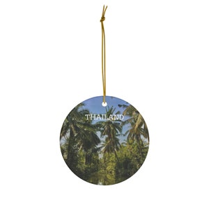 Thailand-Inspired Christmas Ornament, 4 Shapes