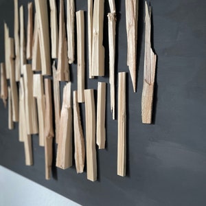 木の壁画