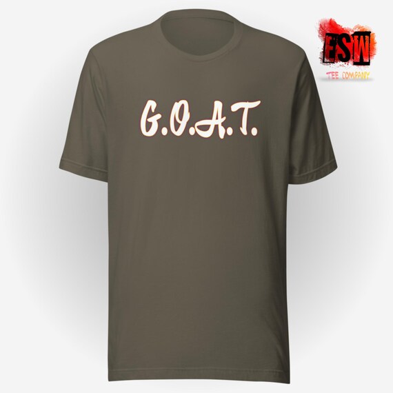 G.O.A.T Unisex,Men's, Women's t-shirt