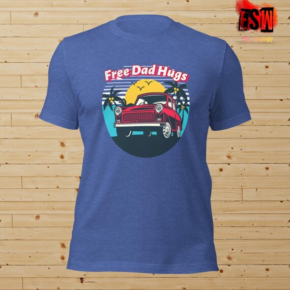 Free Dad Hugs Unisex/Men's t-shirt