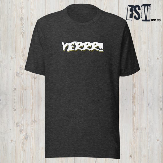 Yerrr Funny Graphic Print Tee Men's, Women's Unisex T-shirt