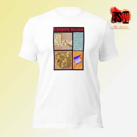 Vision Board art Unisex t-shirt