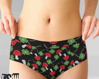 Mushroom print Women's Cheeky Briefs
