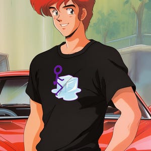 Subtle Funny Ice Graphic Print Tee Men&#39;s Women&#39;s Unisex t-shirt