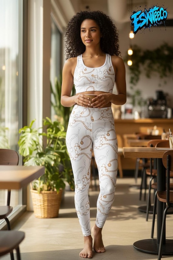 Jewelry print Yoga Leggings