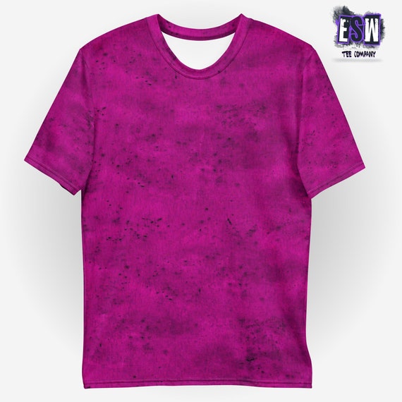 Magenta Stretch poly-jersey Unisex, Men's t-shirt