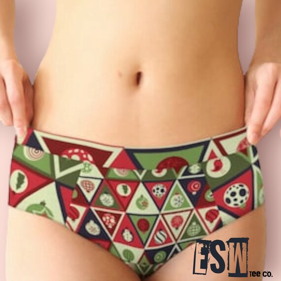 Christmas Women's Cheeky Briefs,Women's intimates
