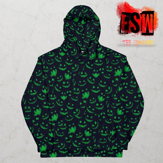 Halloween faces Unisex,Men's, Women's Hoodie