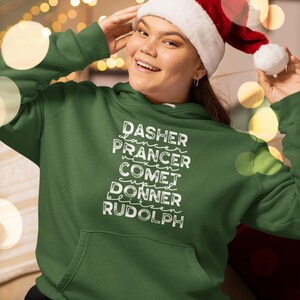 Reindeer Christmas Unisex Hoodie
