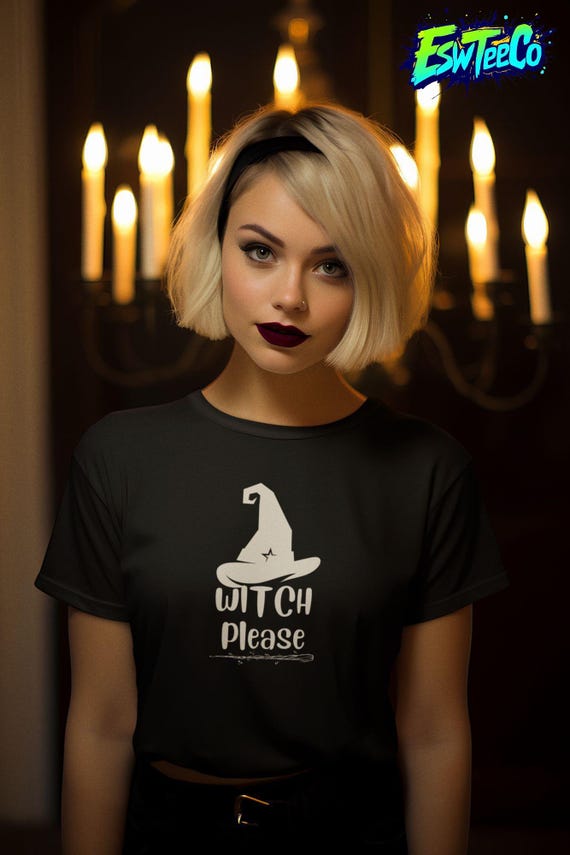 Halloween Witch Please funny Women's Relaxed T-Shirt