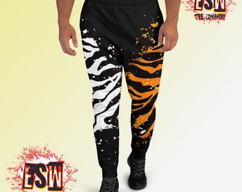 Tiger Stripe print Men&#39;s/Unisex Joggers