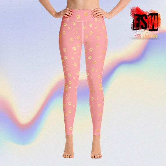 Paw print Yoga Leggings