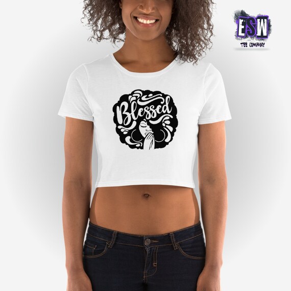 Blessed Women’s Crop Tee
