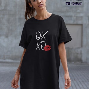 O&#39;s and X&#39;s Spinner Women&#39;s T-Shirt Dress