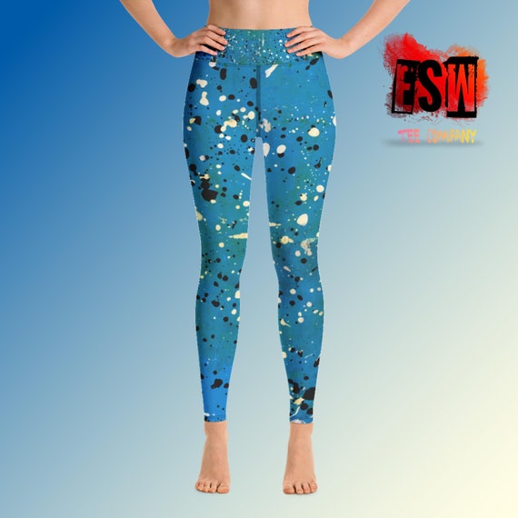 Blue paint Women's Yoga Leggings Women's Activewear