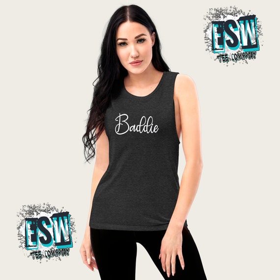 Baddies Women's/Ladies’ Muscle Tank Top