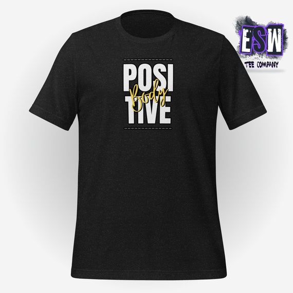 Body Positive Unisex,Men's, Women's t-shirt