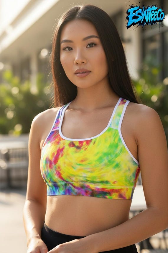 Tie-dye Sports bra