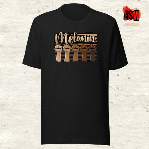 Melanin Pride Unisex,Men's, Women's t-shirt